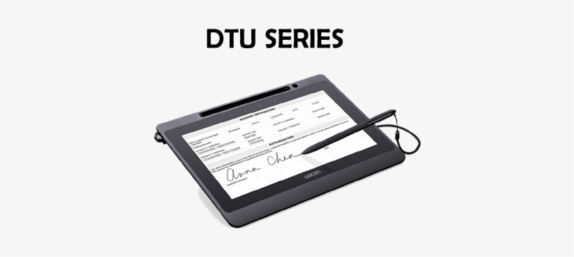 Wacom Signature Solutions At Etop Solution Which Supply - ワコム 10.6型液晶ペンタブレット Dtu-1141/k0, transparent png download