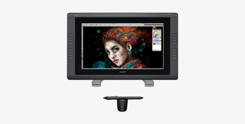 Wacom Cintiq 22hd Touch Pen Display Dth2200 Dth-2200 - Wacom Cintiq 22hd, transparent png download