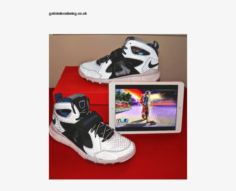 Nike Megatron Huarache Free Shield Calvin Johnson Sz, transparent png download