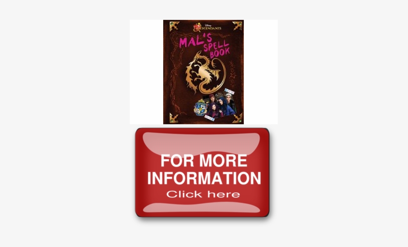 Descendants Mals Spell Book, transparent png download