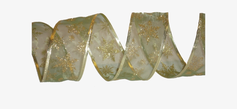 Cinta Alambrada Escarchada Con Dorado - Earrings, transparent png download