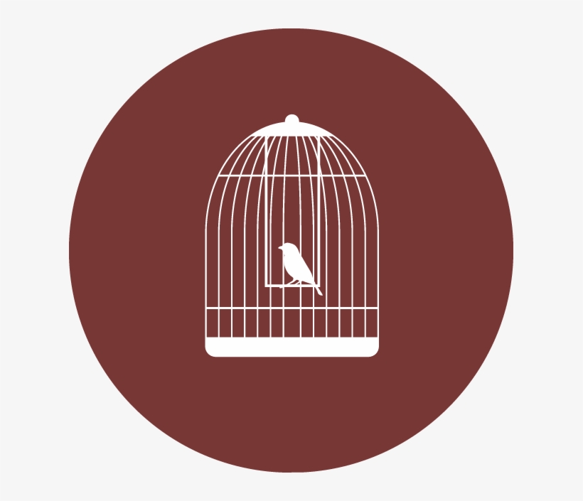Knox Caged Bird Icon - Steel, transparent png download