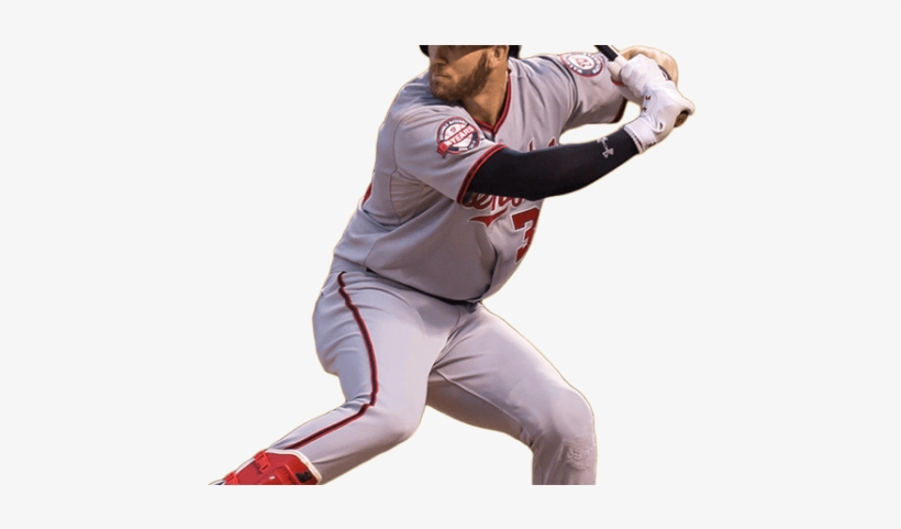 Bryce Harper Cleats Bat Glove Batting Gloves 4 - Bryce Harper Batting Png, transparent png download