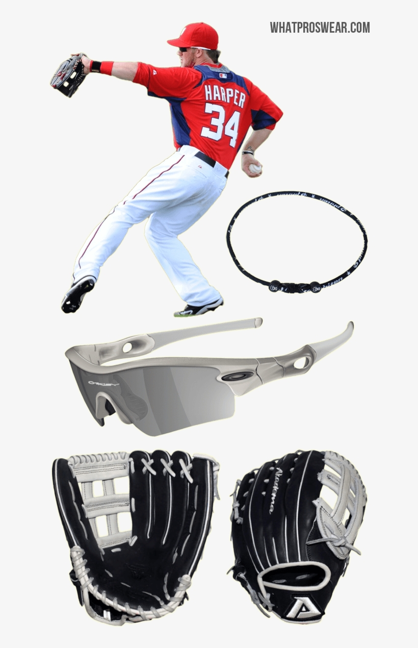 Bryce Harper Glove Model, Bryce Harper Sunglasses, - Bryce Harper Fielding Glove, transparent png download