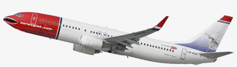 Norwegian Jet - Norwegian Plane Transparent Background, transparent png download