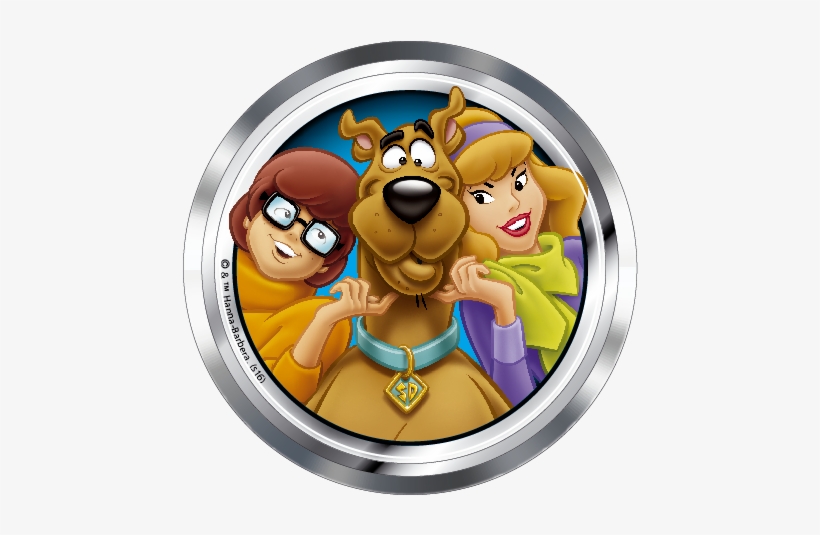 Scooby-doo Velma Scooby Daphne Premium 3d Chrome Fan - Scooby-doo Annual 2017 [book], transparent png download