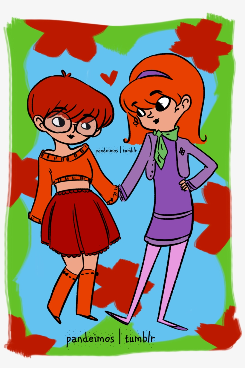 Üntitled Velma/daphne Art, Fandom - Daphne & Velma, transparent png download