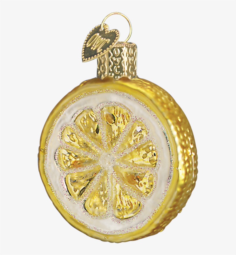 Lemon Slice Ornament - Old World Christmas Lemon Slice Ornament, transparent png download