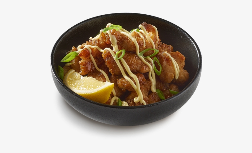 Bite Sized Crumbed Karaage Chicken Topped With Sweet - Lemon Chicken, transparent png download