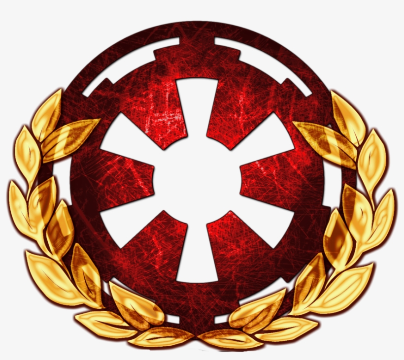 Exo Imperium - Imperial And Rebel Symbol, transparent png download