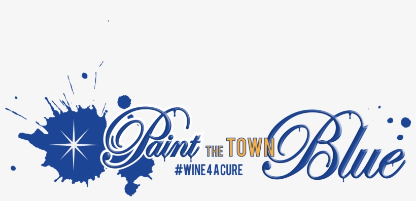 Paint The Town Blue Party - Wine, transparent png download