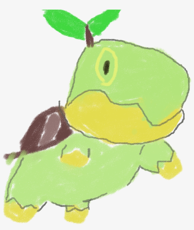 Tahu-turtwig - Turtwig, transparent png download