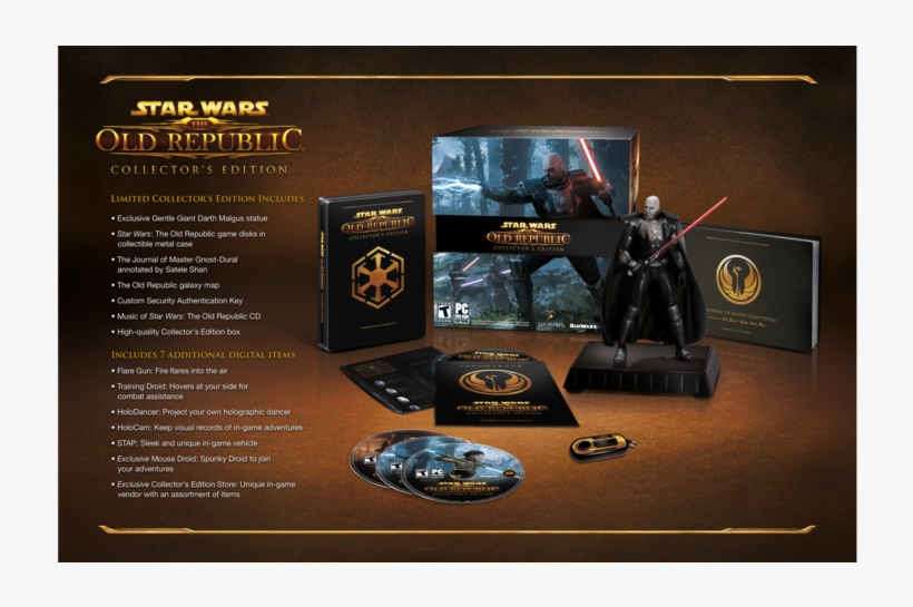 Swtor Beauty-shot - Star Wars The Old Republic Collector’s Edition [pc, transparent png download