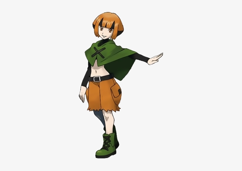 Pokemon Diamond Grass Gym Leader, transparent png download