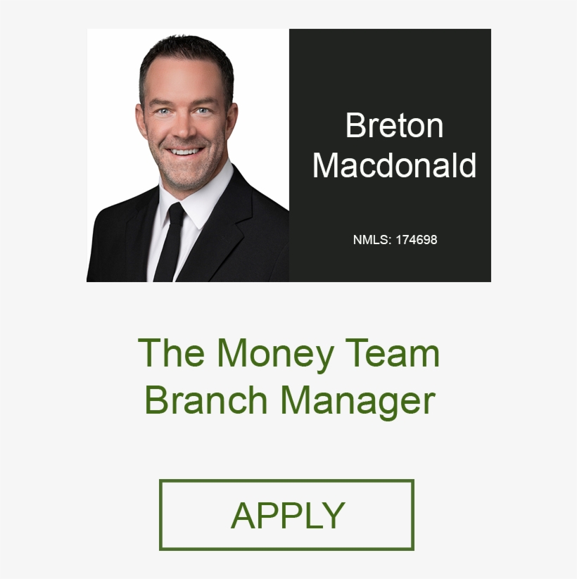 The Money Team With Breton Macdonald Branch Manager - Geneva Financial Home, transparent png download