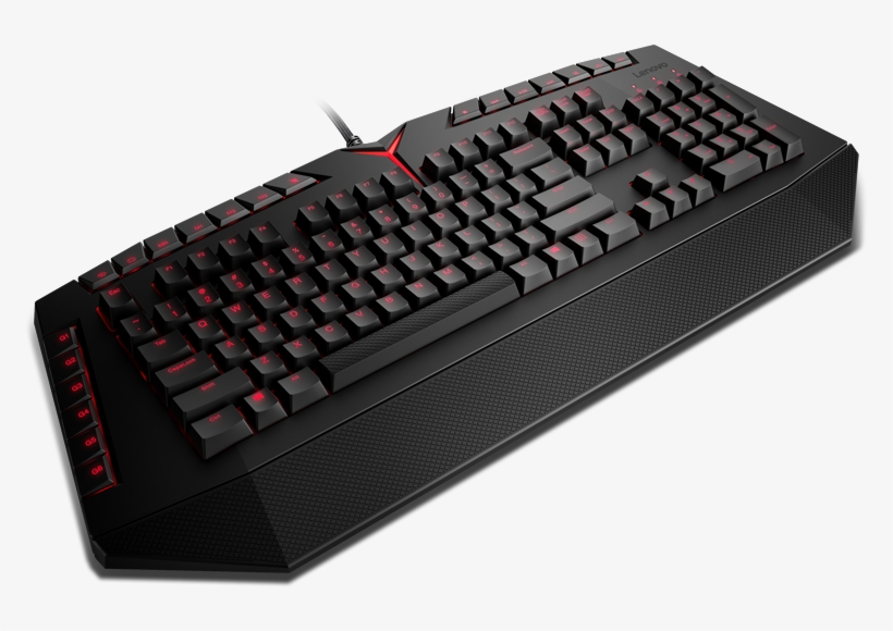 Lenovo Y Gaming Mechanical Switch Keyboard 01 2016 - Lenovo Gx30k04088 Gaming Mechanical Keyboard, transparent png download