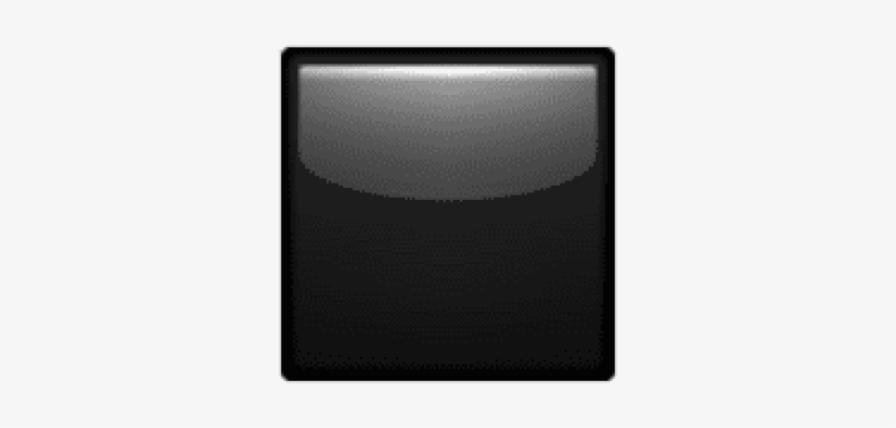 Free Png Ios Emoji Black Medium Small Square Png Images - Led-backlit Lcd Display, transparent png download