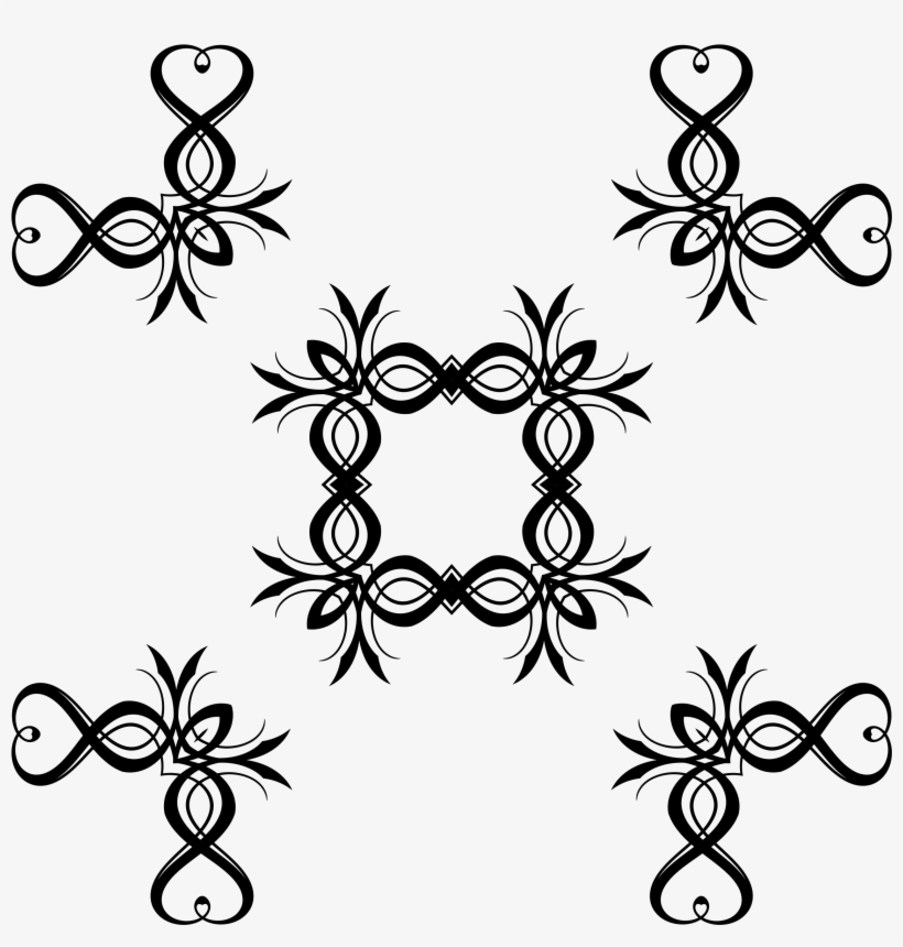 Tribal Arrow Border Clipart - Tribal Clipart, transparent png download