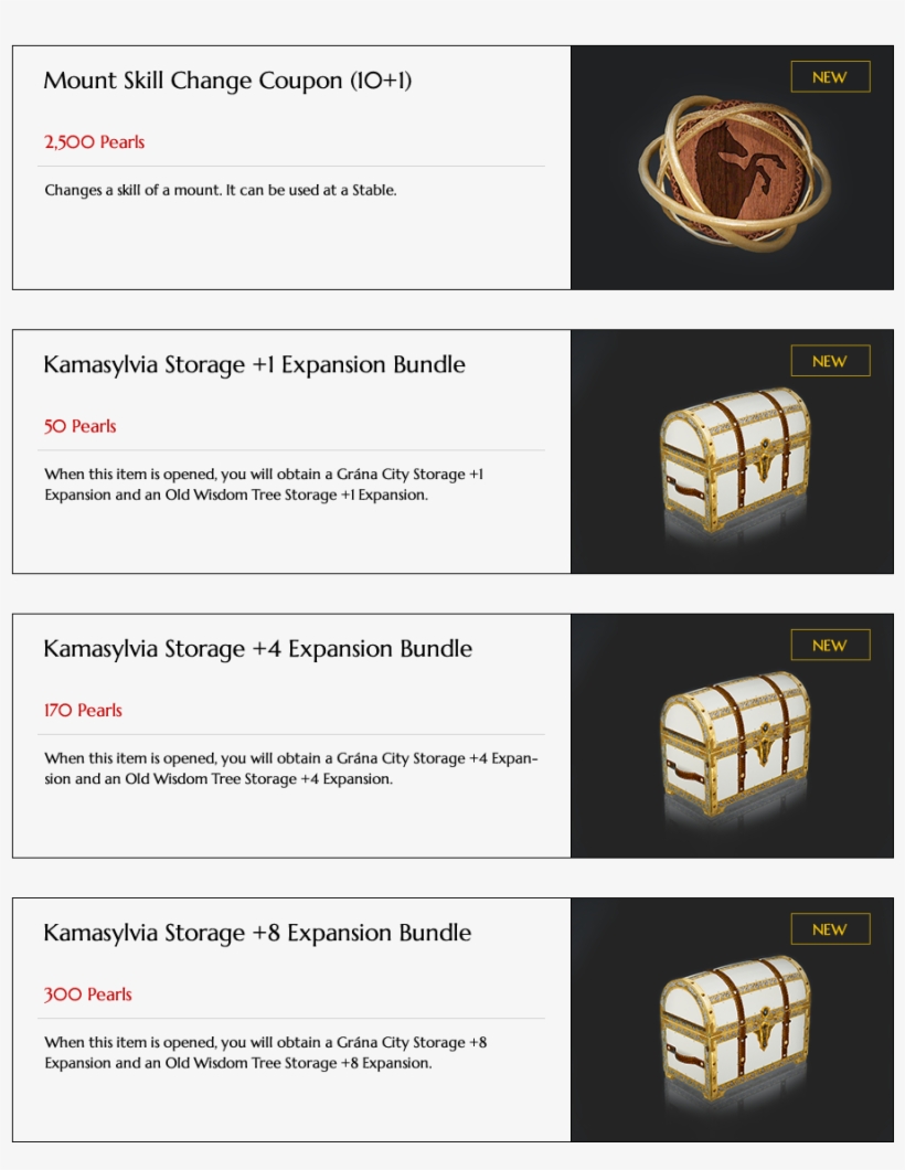 Black Desert Pearl Shop Update 15th November - Sushi, transparent png download