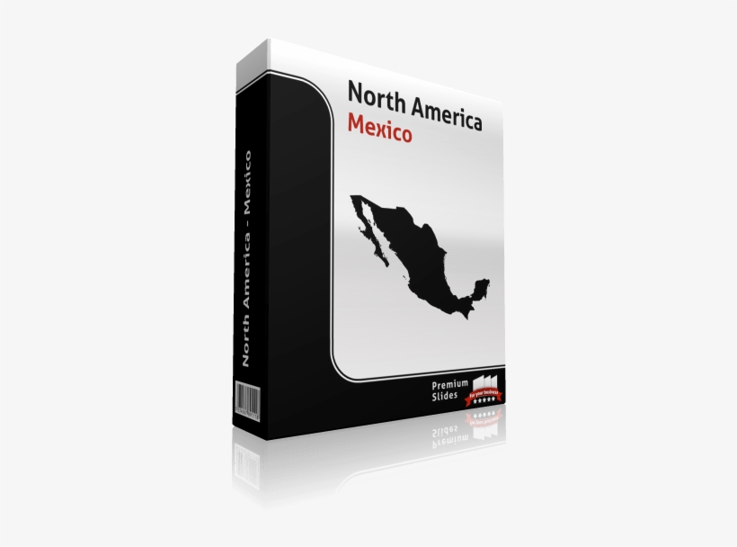 Powerpoint Map Mexico - Map, transparent png download