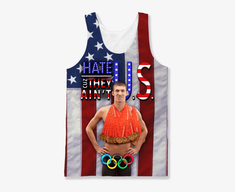 Michael Phelps - Michael Phelps - Unisex Tank / Sublimation / M, transparent png download