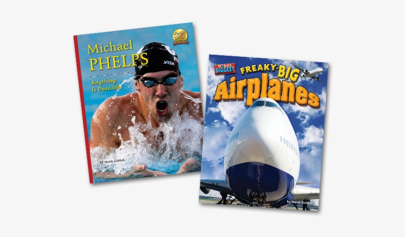 Michael Phelps, Freaky-big Airplanes - Freaky-big Airplanes, transparent png download