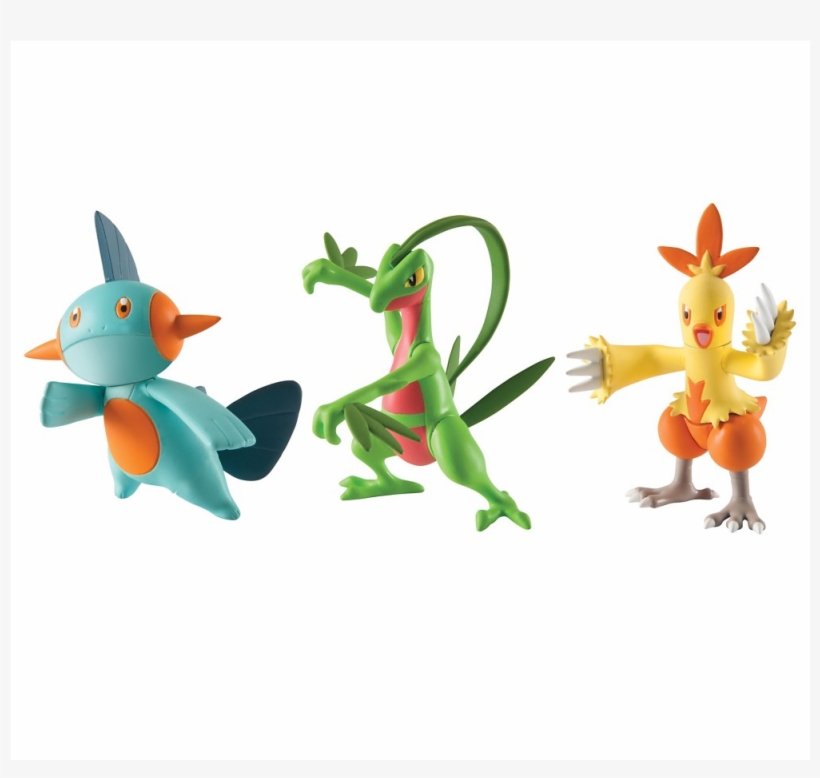 Action Pose Figurer 3-pack - Tomy 3 Action Figures Pokémon, transparent png download