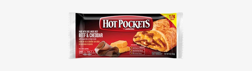 Hot Pockets Beef And Cheddar - Hot Pocket Beef And Cheddar, transparent png download