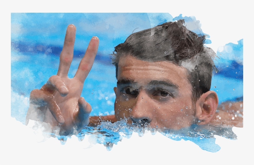 06 Michael Phelps En Las Pruebas Clasificatorias Para - United States Of America, transparent png download