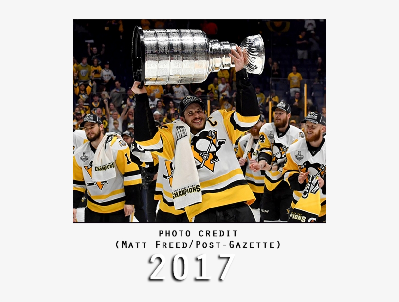 Sidney Crosby - Penguins 2017 Stanley Cup, transparent png download