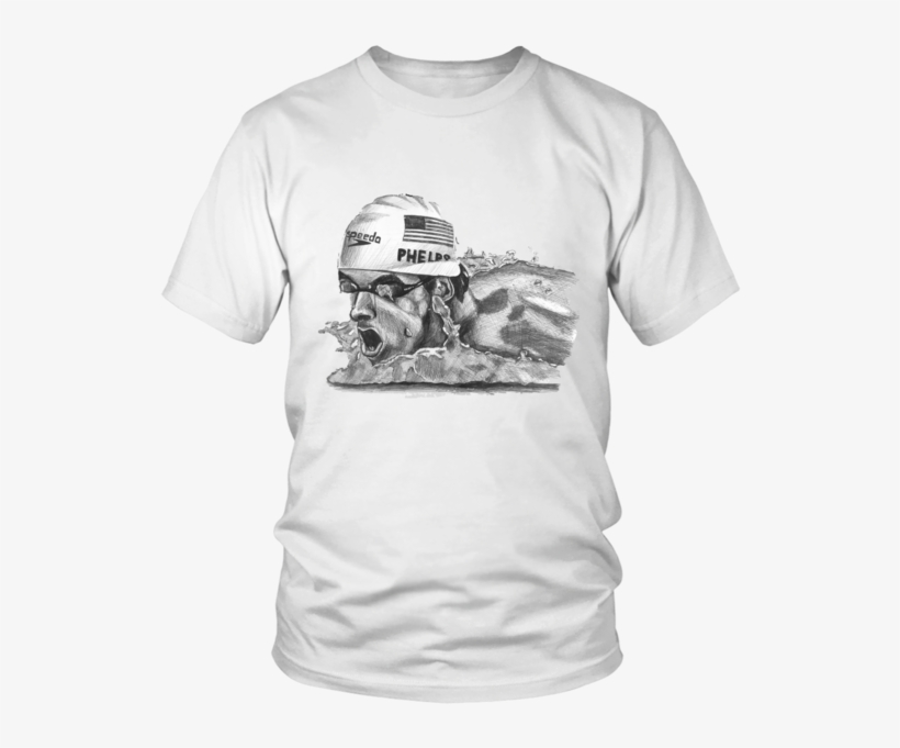 Michael Phelps Unisex Shirt - Ll Be Back Tee Shirt, transparent png download