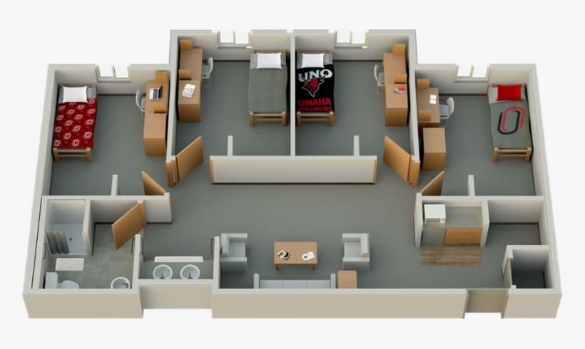 Scott Crossing - Scott Campus - Scott Residence Hall Uno, transparent png download