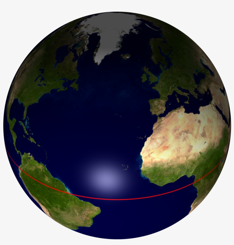 Earth Equator Northern Hemisphere - Earth From Space Europe And Africa, transparent png download