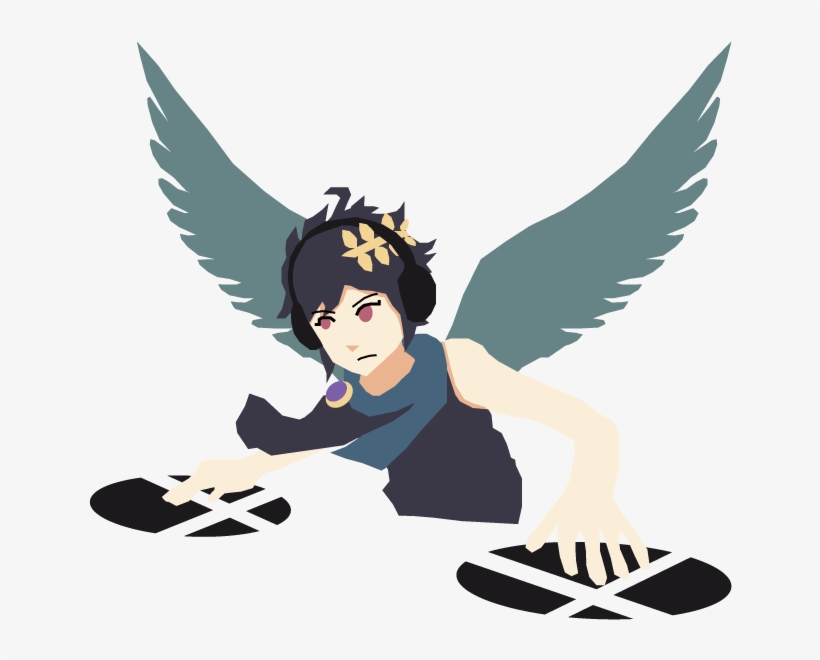 Dark Pit Dj2 - T-shirt, transparent png download