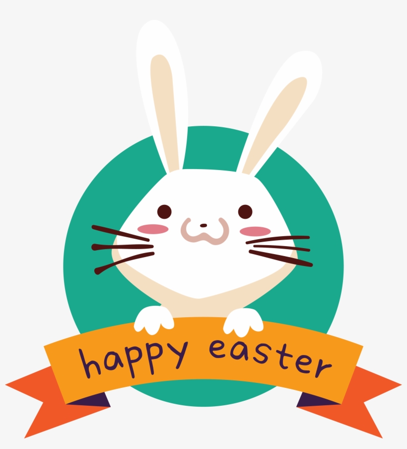 Easter Bunny Rabbit Easter Egg Clip Art - Rabbit, transparent png download