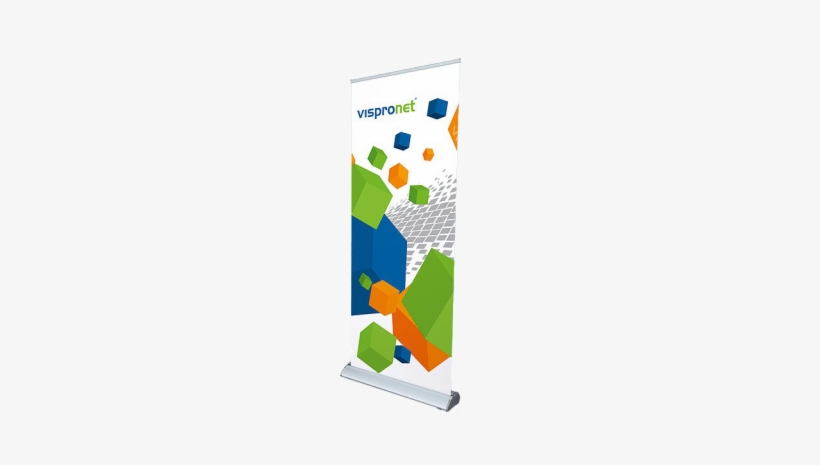 Roll Up Deluxe Banner Stand - Roll Up Banner On A Transparent Background, transparent png download