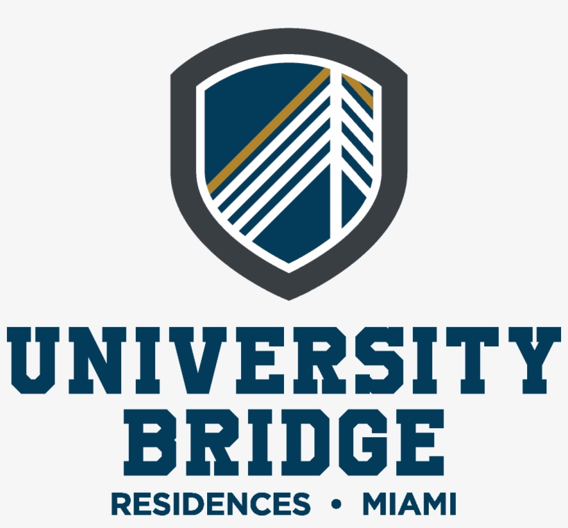 University Bridge Logo Blue - 740 Sw 109th Ave University Bridge Residences, transparent png download