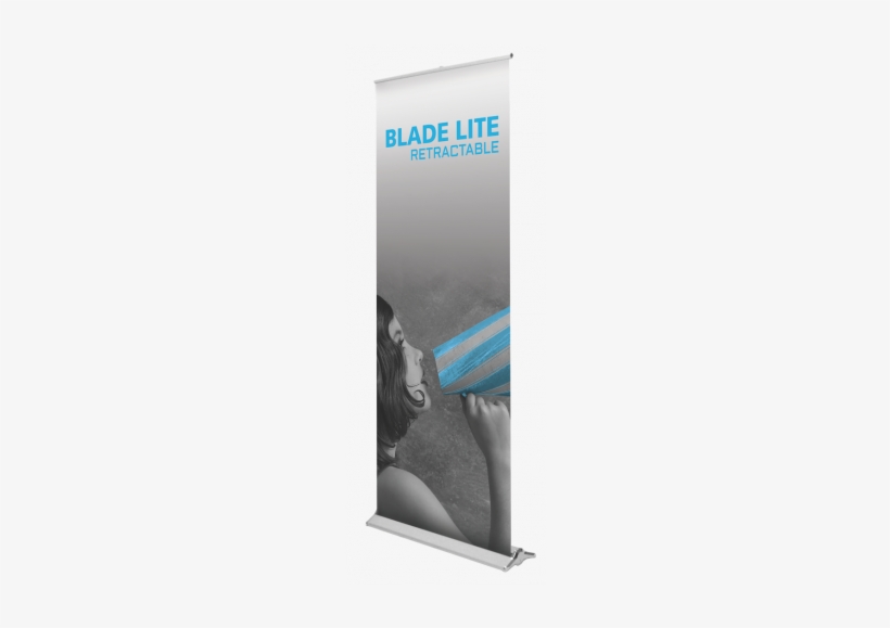 Tse Supreme Retractable Banner Stand - 32in Blade Lite 800 Retractable Banner Stand, transparent png download