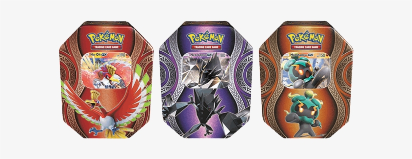 Pokemon Trading Card Game - Pokemon Pokémon Tcg: Mysterious Powers Tin With Ho-oh-gx, transparent png download