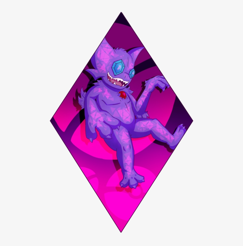 Made A Neat Lil Sableye Png Thing It's A Diamond Sableye - Cartoon, transparent png download