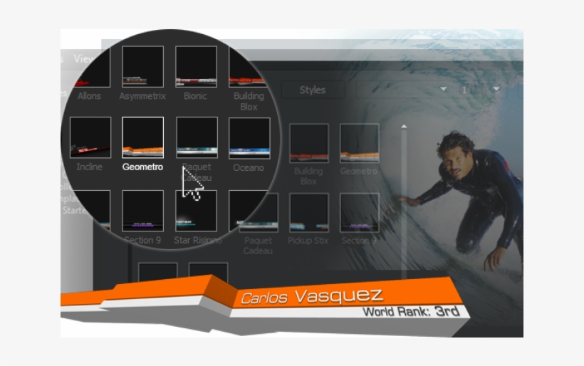 Block1 Templates Lowerthirds7 - Software, transparent png download