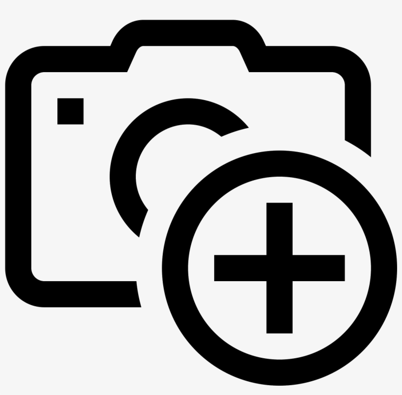 Add Camera Icon - Icon Add, transparent png download