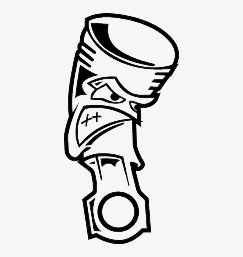 Jdm Angry Piston Sweat-shirt - Angry Piston Png, transparent png download