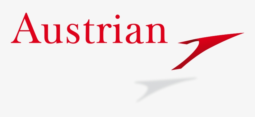 Lufthansa Group Member Austrian Airlines Will Suspend - Austrian Airlines Logo Jpg, transparent png download