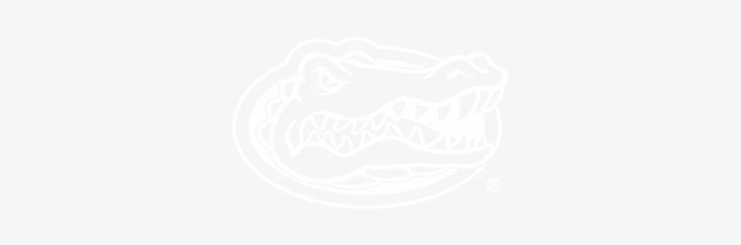 University Of Florida 2x - Florida Gators Logo Black, transparent png download