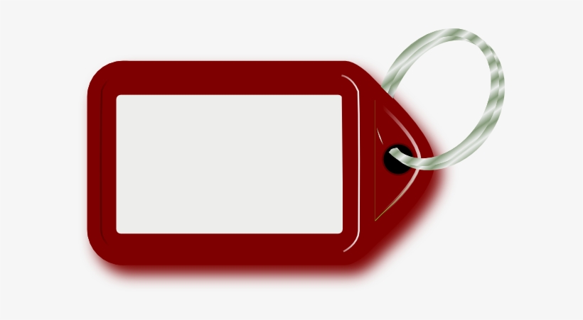 Urgundy Key Ring Clip Art - Key Chain Vector Png, transparent png download