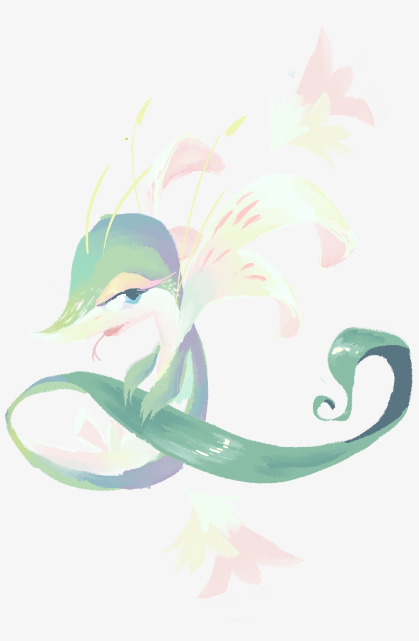 Snivy Variations, Or Something Tbh I Just Wanted To - Illustration, transparent png download