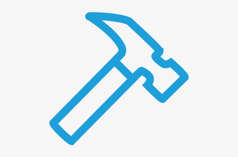 Hammer Icon To Indicate That No Special Skills Are - Hammer Png Icon, transparent png download
