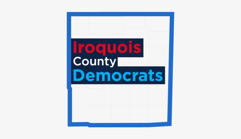 Iroquois County Illinois Democratic Party Logo - Illinois, transparent png download