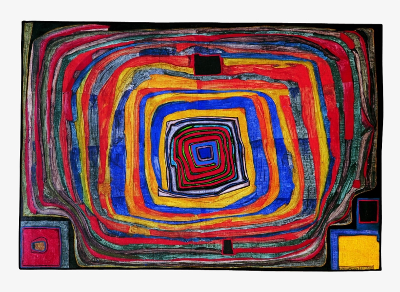 Egg Tempera And Found Earth On Canvas Primed With Chalk, - Modern Art, transparent png download